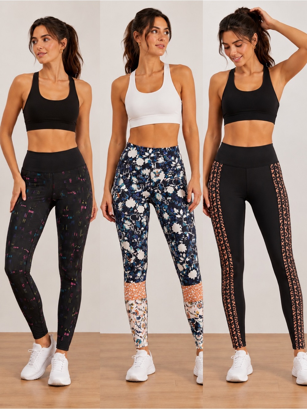 Beach Riot/Noli Black Leggings Performance Stretch all XS